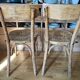 Pair of bistro chairs