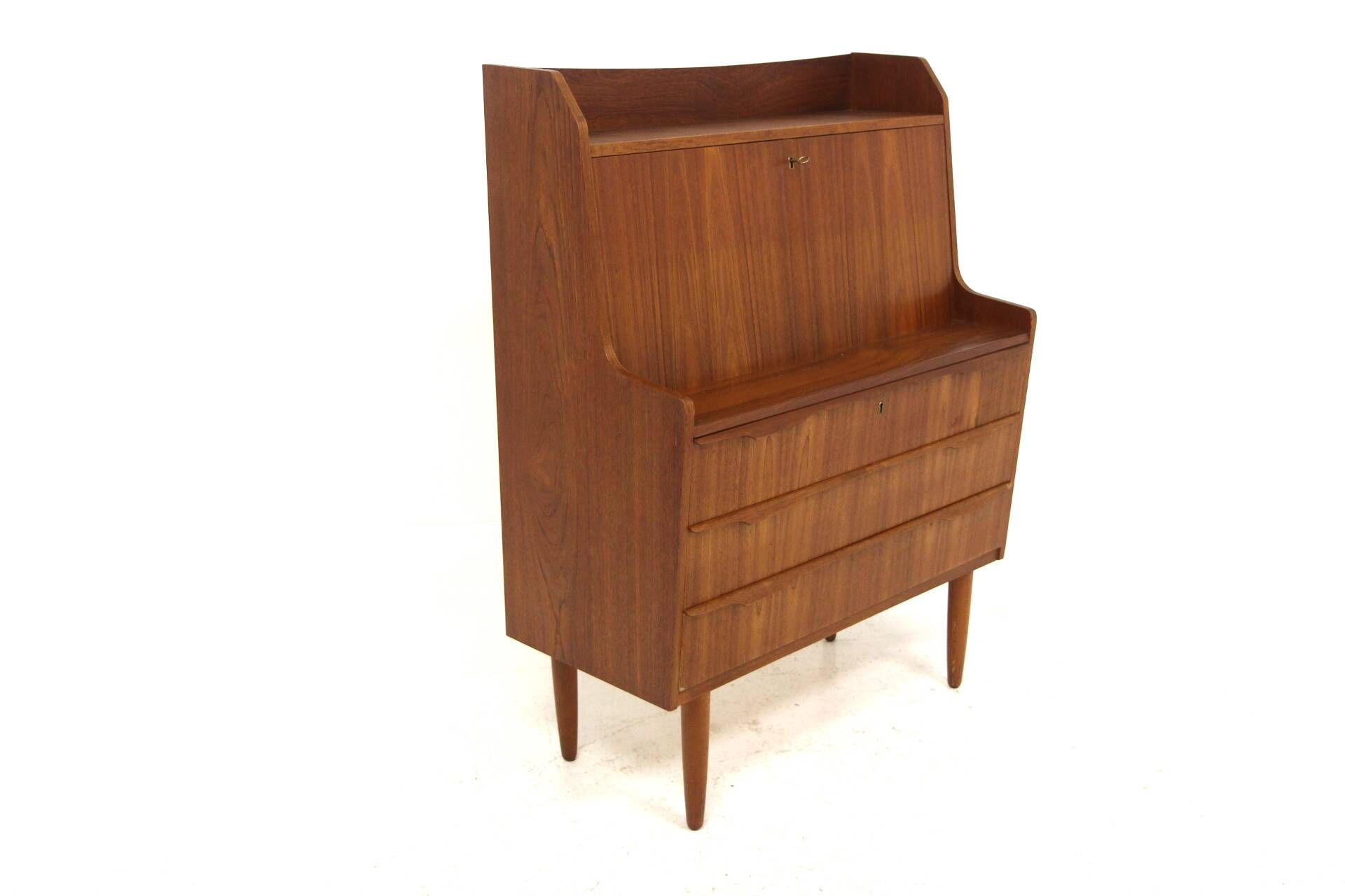 Scandinavian teak secretary, Denmark, 1960