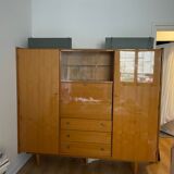 Armoire scandinave vintage penderie vitrine