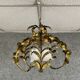 Gilded brass chandelier from the 1920s-1930s