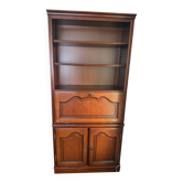 Wooden library secretary with drop-down front - Louis-Philippe style