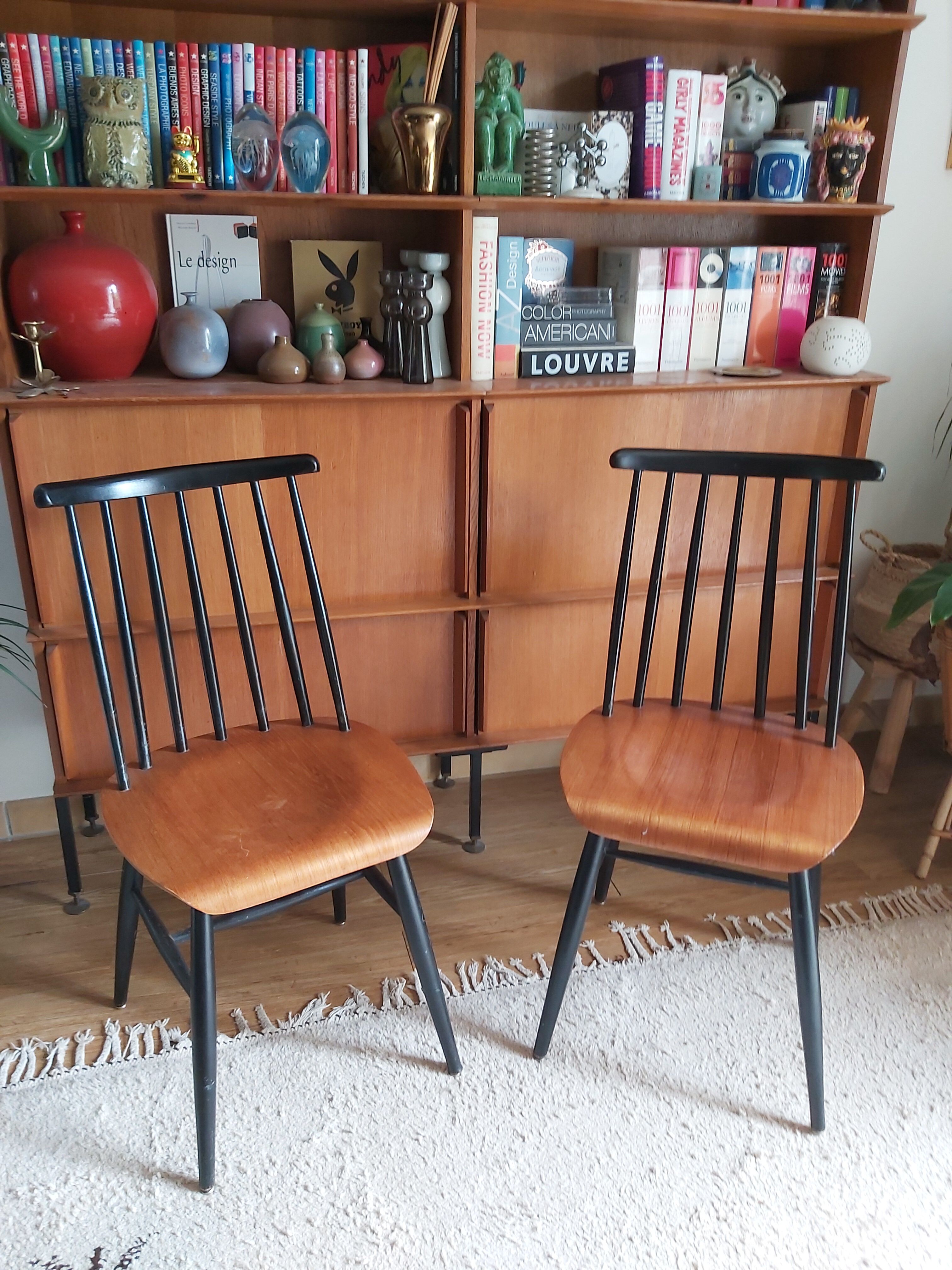 Pair of Fanett chairs by Ilmari Tapiovaara