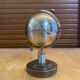 Vintage 1960s Brass World Map Globe Lighter #E2