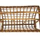 Scandinavian rattan magazine rack, Sweden, 1950