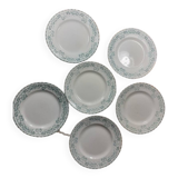 6 Moulins des Loups flat plates Athens model
