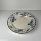Large round blue "Royat" dish, U&C Sarreguemines, 1879 - 1918.