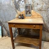 Antique oak dressing table