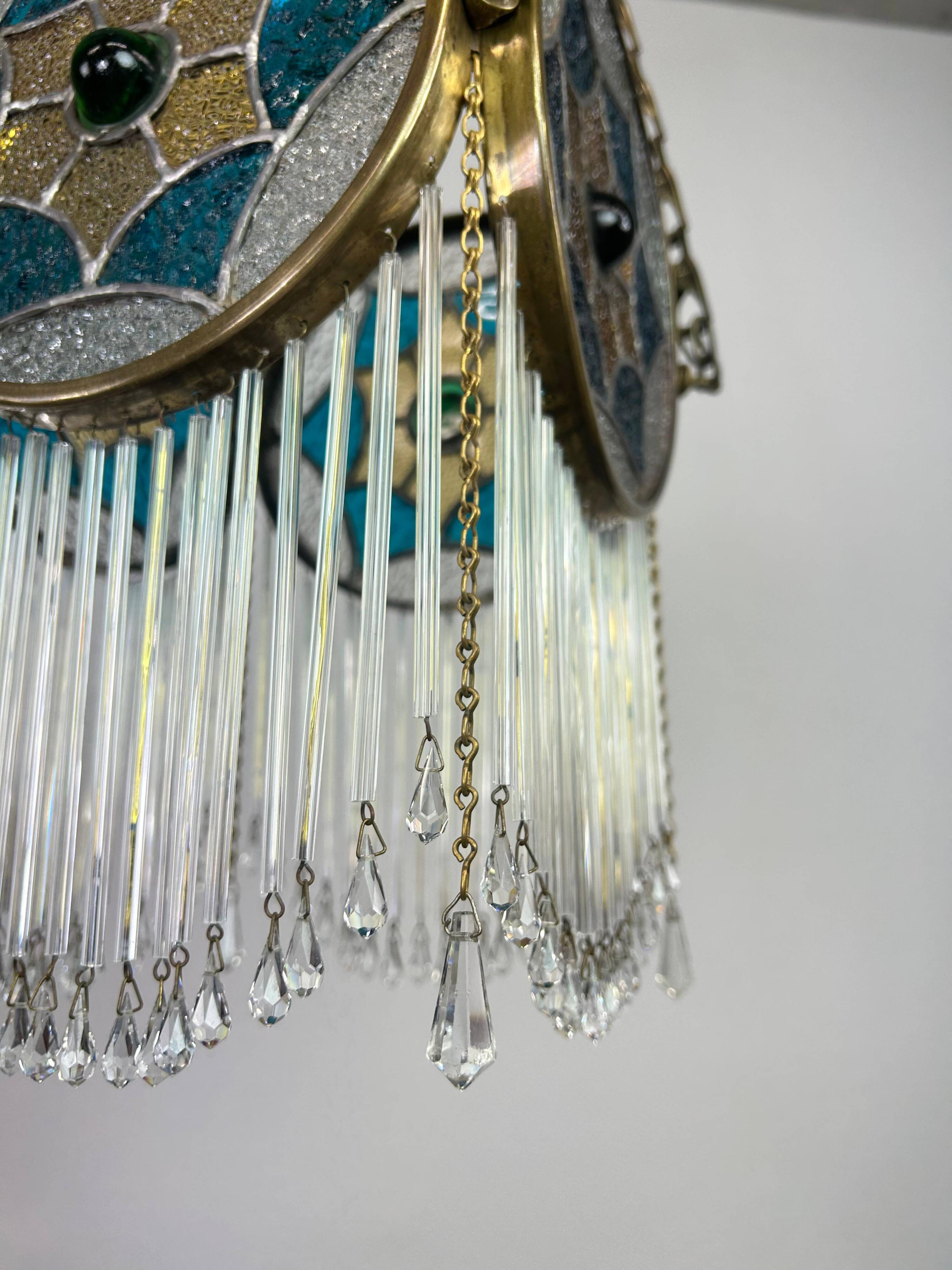 Jugendstil pendant lamp
