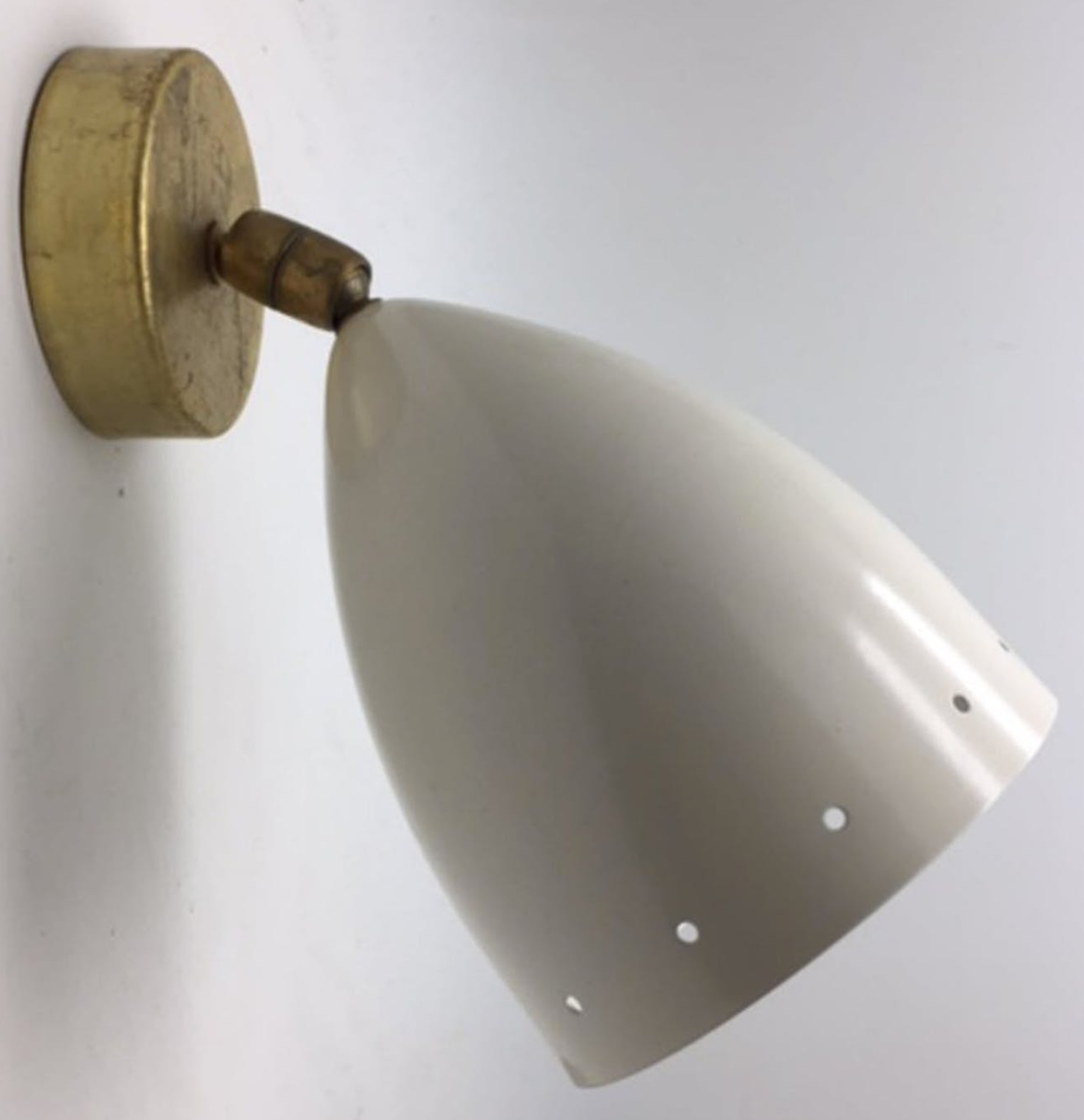 Pair of Italian 50's wall sconces