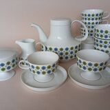 Service 8 cups "Rosette Taïga" Tapio Wirkkala & Ute Schröder for Rosenthal, ca 1970