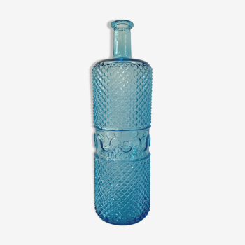 Empoli carafe in blue-turquoise glass