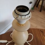 Alabaster lamp base