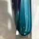 Vase kosta boda en verre violet bleu vert et transparent