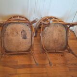 Fauteuil en bois courbé
