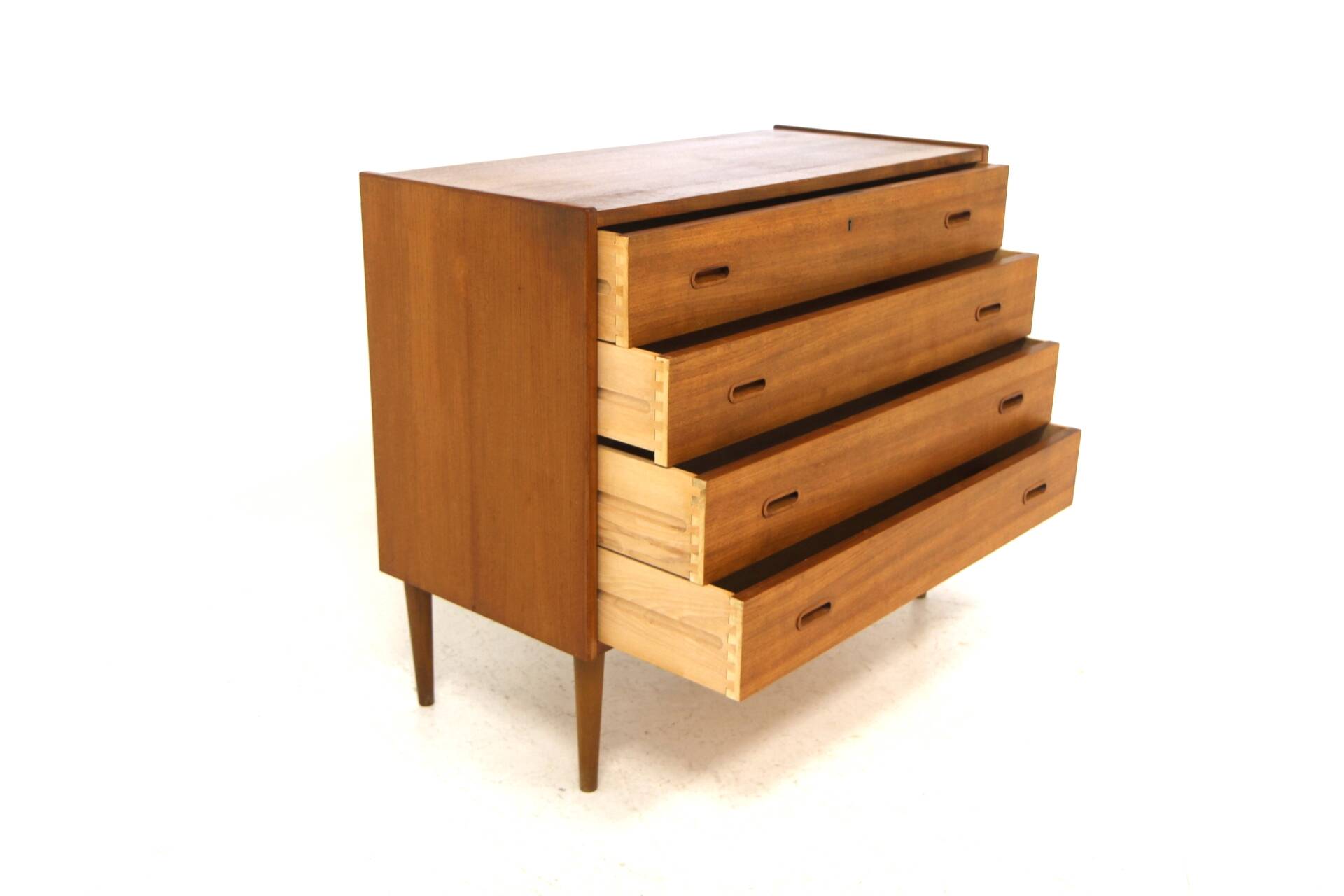 Commode scandinave en teck, Suède, 1950