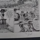 Blueberry Yves Swolfs (1955-) Print, numbered 118/200 and signed