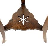 Tripod roundwood gueridon