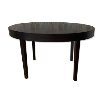 Dark wood console