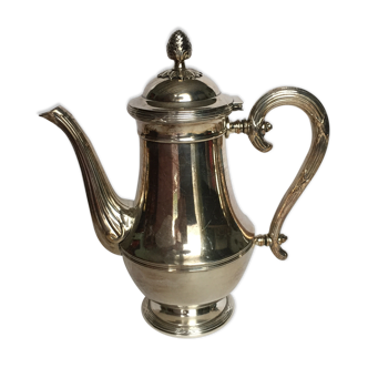 Christofle silver metal antique coffee maker