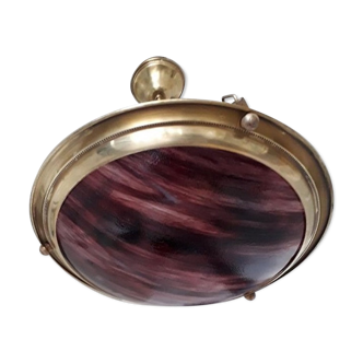 Old suspension glass bowl