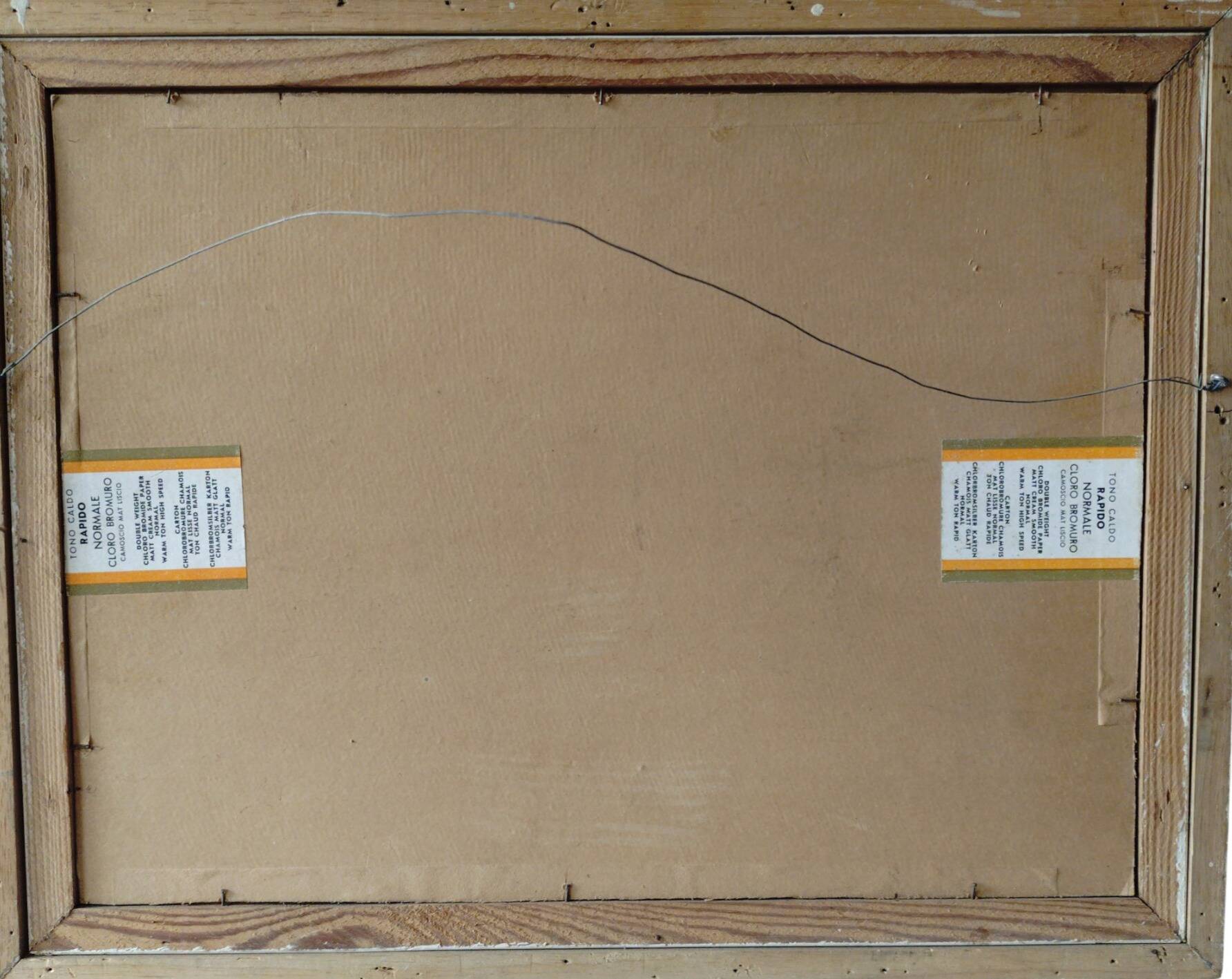 Vintage oil painting “Low tide and sailboats” – M. Florent –