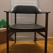 Black walnut armchair Herit - Normann Copenhagen