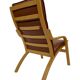 Vintage Danish armchair cognac leather by Stouby