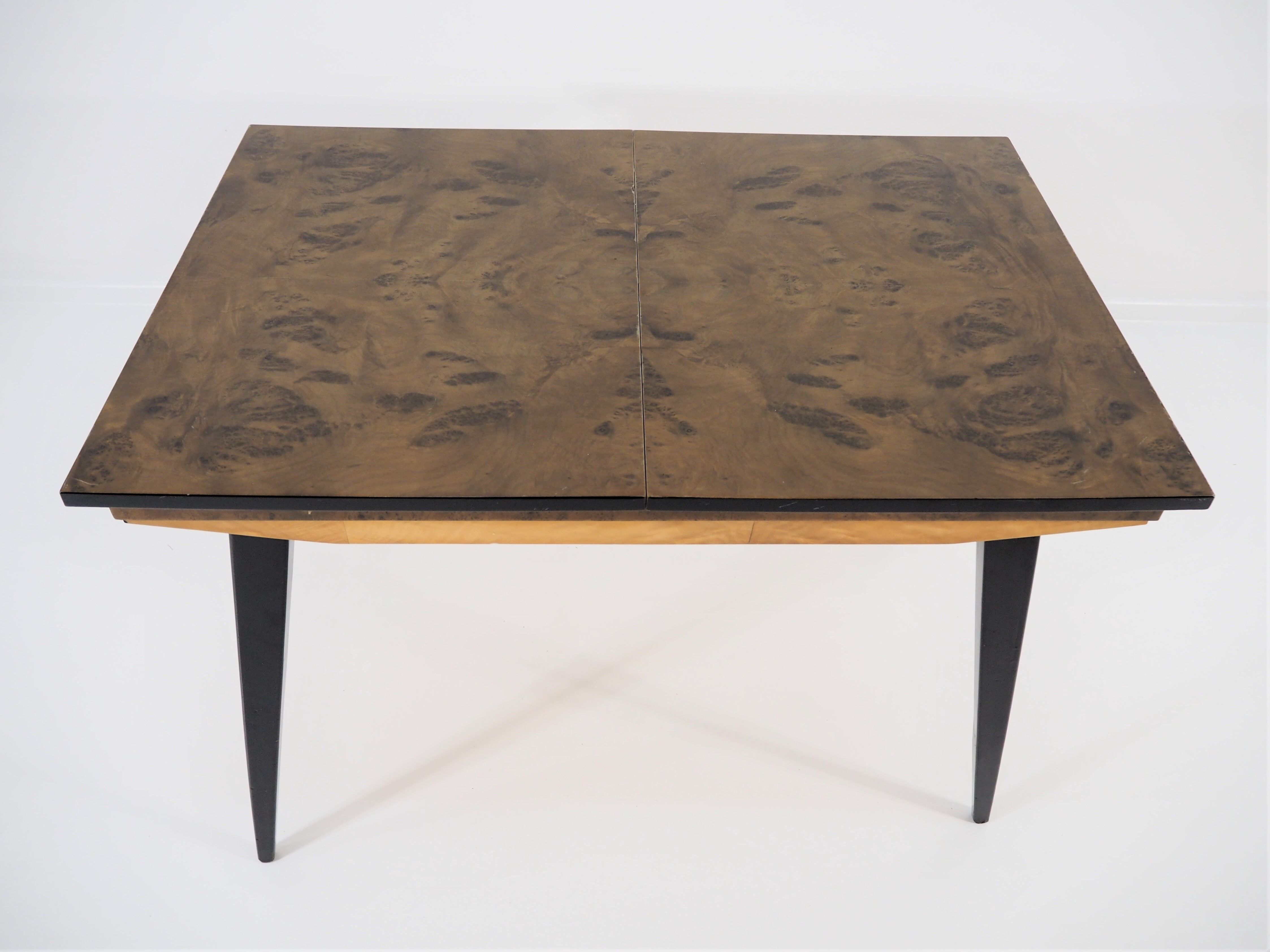 Table and 6 chairs for the dining room of the '70s