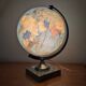 Vintage Taride 1960s marble & glass globe