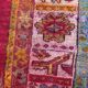 Old Turkish carpet Anatolia handmade 105x135 cm