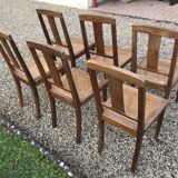 6 Art Deco era chairs