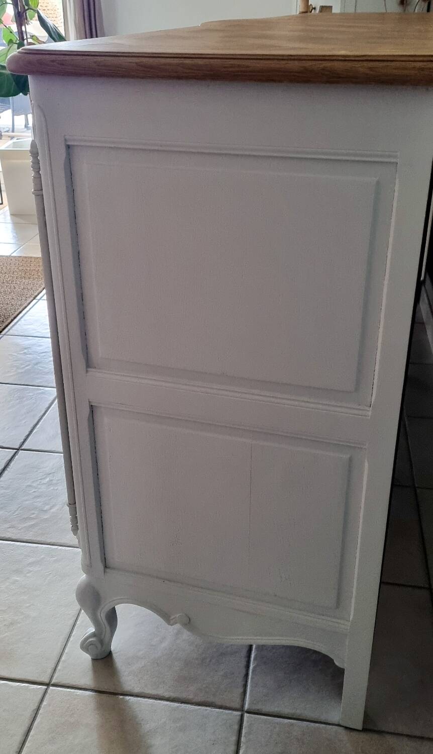 Louis XV style oak sideboard