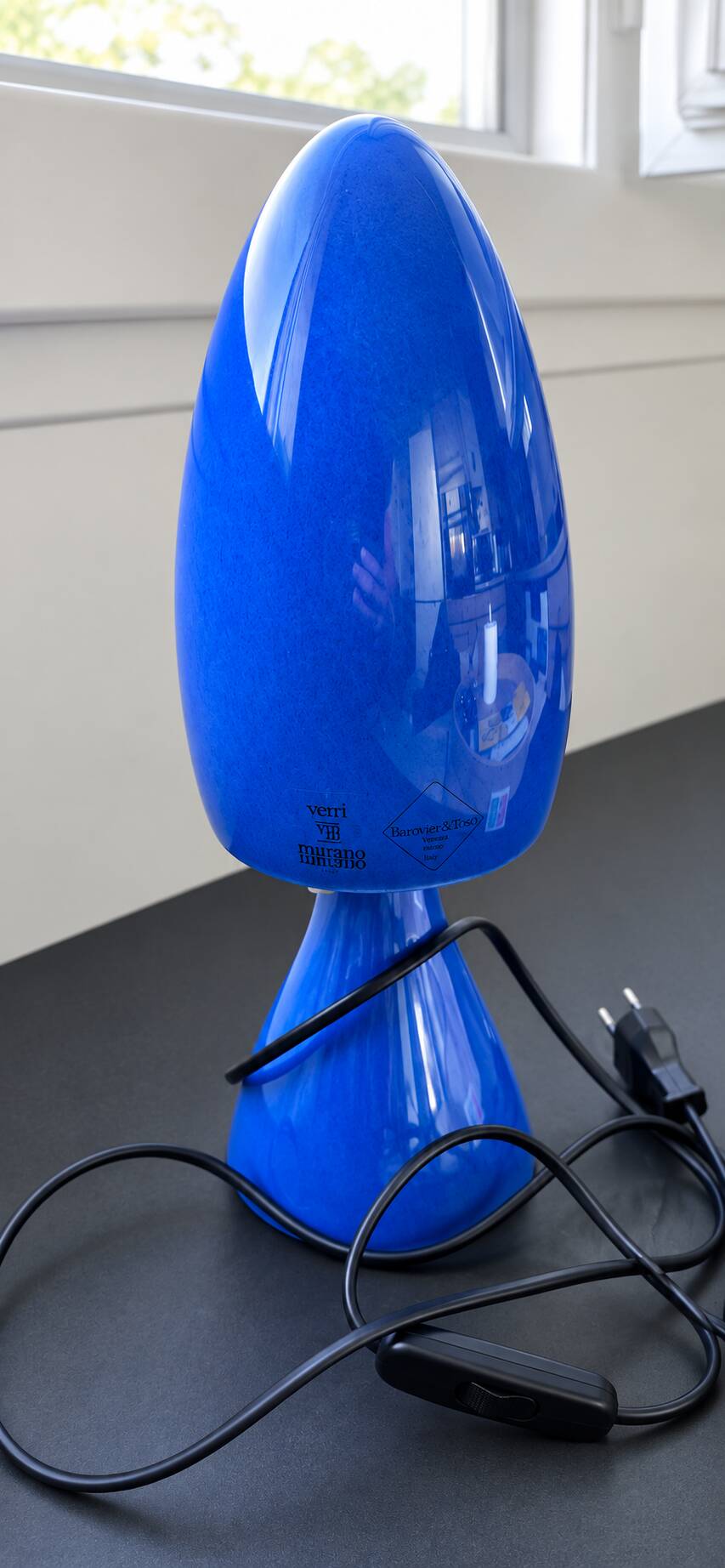 Lampe en verre de Murano de Barovier & Toso