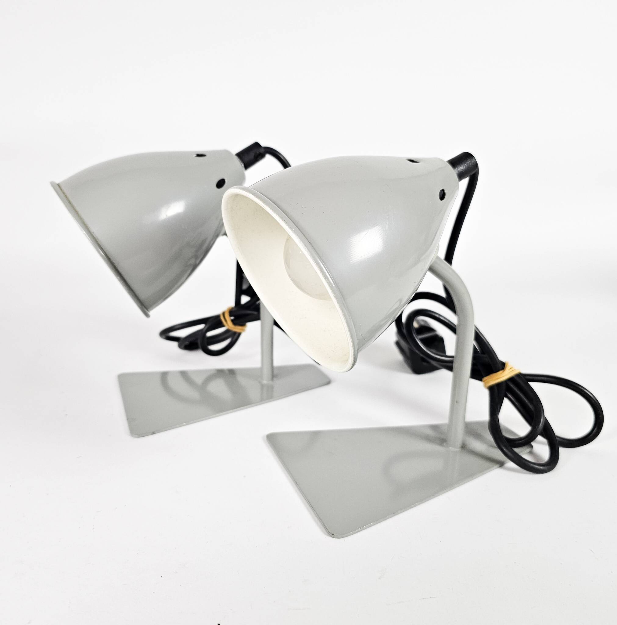 Hala Zeist - H. Th. Busquet -  tafellampen (2) set -  Bauhaus - 1960's