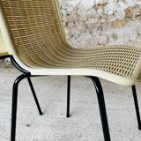 Pair of vintage garden chairs by Fantasia, circa 1950s