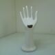 Vintage white ceramic hand