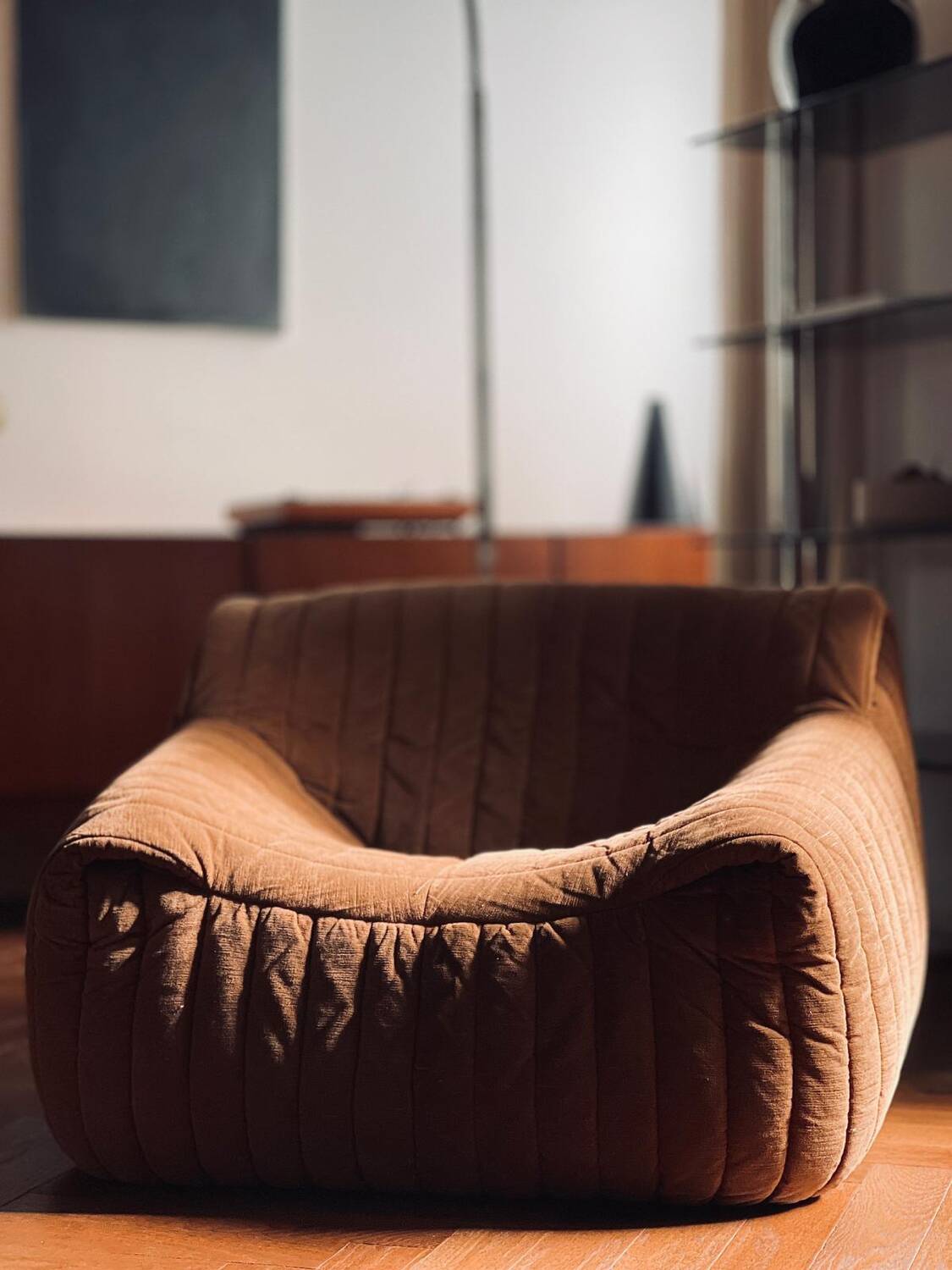 Vintage 1970s armchair Sandra by Annie Hieronimus for Cinna