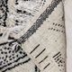 Tapis marocain en laine berbère noir et blanc 235 x 145cm
