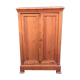 Armoire vintage en pitchpin et bambou d’époque 1900