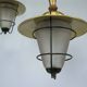 Set of three Mid-Century lanterns. Italy 1960s