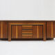 Vintage Italian walnut sideboard 1960s