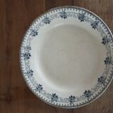 Set of two Terre de fer Parmentier hollow plates
