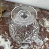 Moulded and cut crystal drageoir from Creusot Baccarat early 19th century