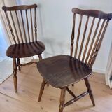 Deux chaises Baumann vintage