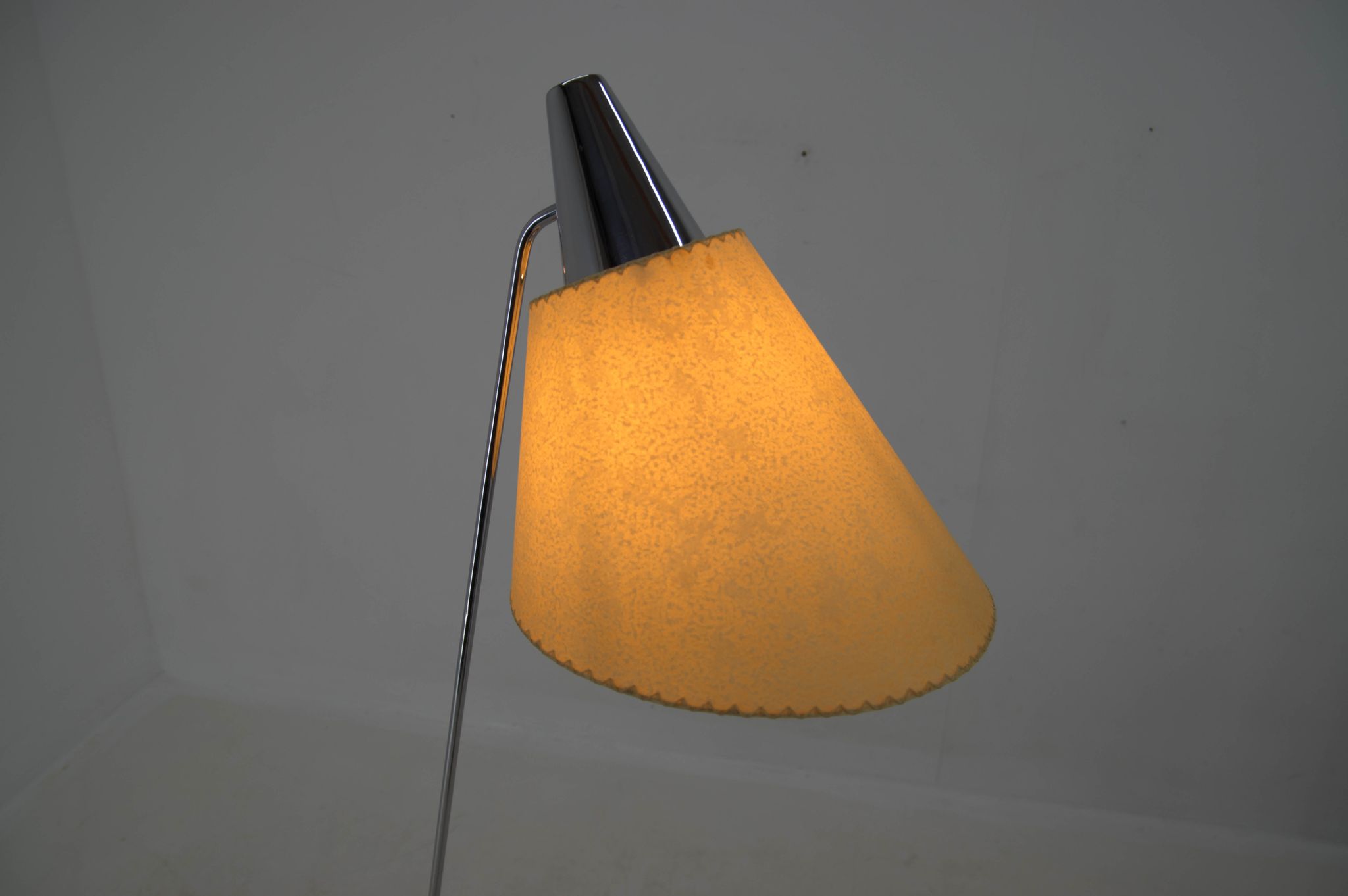 Floor lamp by Hurka for Napako, 1950s, restored