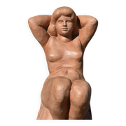 L. Ollivier, Femme assise (1947)