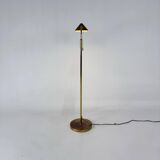 Mid Century Brass and Steel Classical Floorlamp, 1960s f