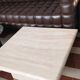 Roche Bobois table basse travertine
