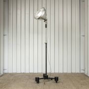 Authentic vintage industrial doctor's office medical floor lamp