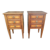 Tables de chevet style Louis XVI